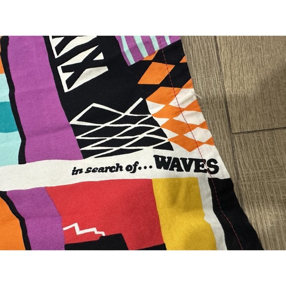 Hobie Shorts Mens Size Large Colorful Prints 80s Cargo Vtg - Picture 4 of 14